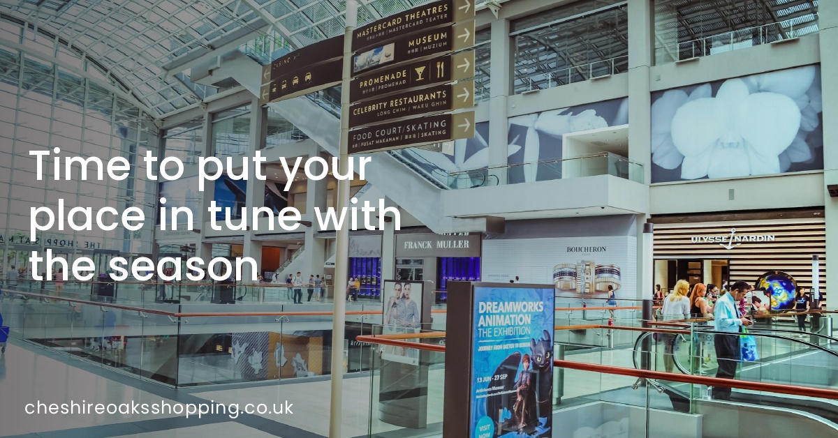 Time to put your place in tune with the season